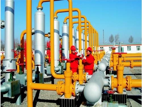 天津钢管销售厂：包钢成品油管拉开与中石油长庆油田